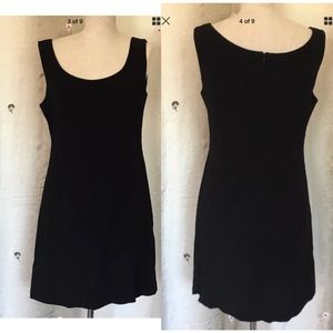 DKNY black sleeveless dress